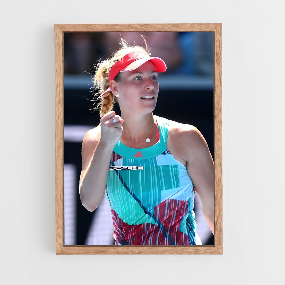Poster Angelique kerber raquette – affiche Tennis (vue 4)